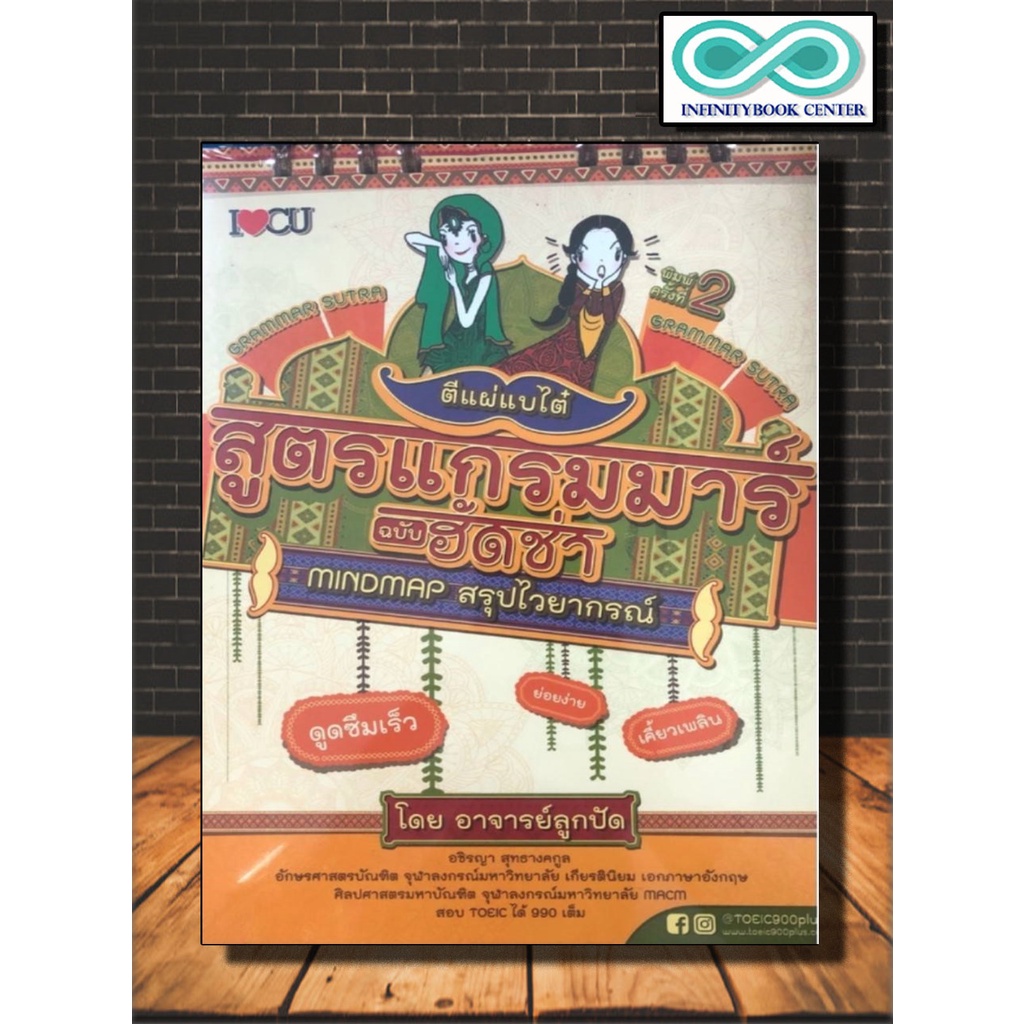 หนังสือ ตีแผ่แบไต๋ สูตรแกรมมาร์ ฉบับฮัดช่า MINDMAP สรุปไวยากรณ์ (ราคาปก 195 บาท ลดพิเศษเหลือ 166 บาท)