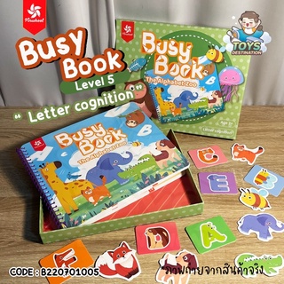 ✅พร้อมส่งในไทย✅Busy Book / Quiet Book : Pinwheel Number 5 กล่องเขียว The Alphabet Zoo หนังสือเงียบ กิจกรรมเด็ก