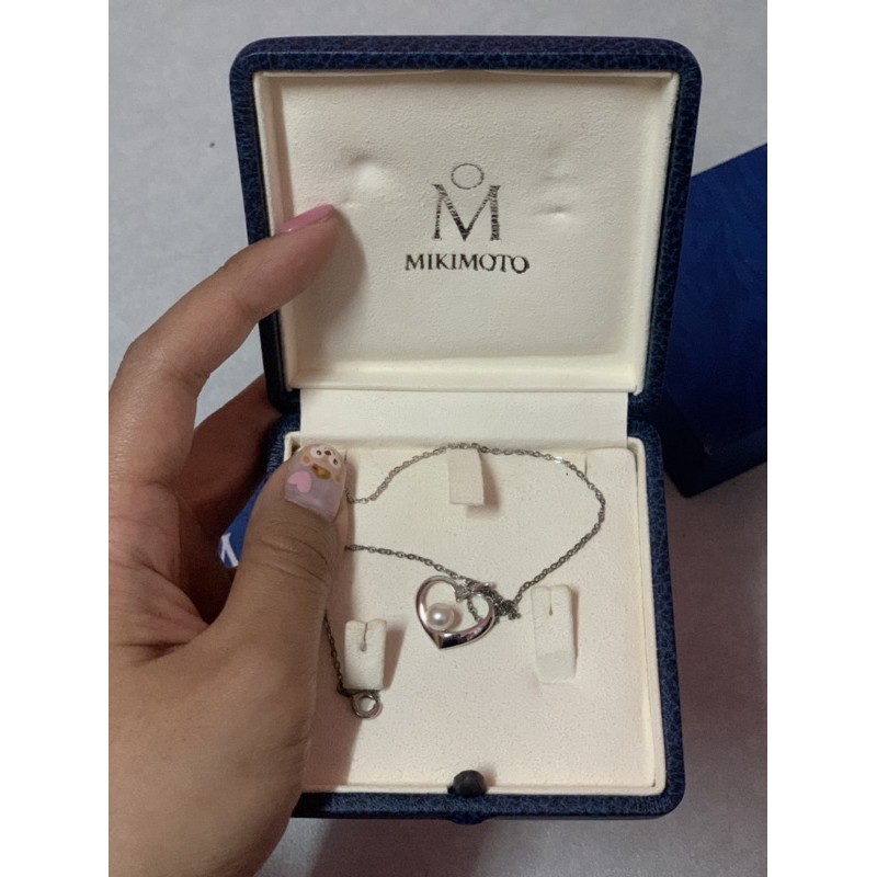 สร้อยจี้ไข่มุก mikimoto