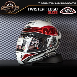 หมวกกันน็อค SMK HELMET TWISTER LOGO GL132