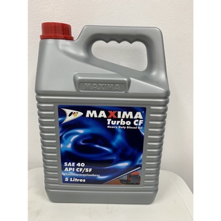 น้ำมันเครื่อง รถไถ รถแทรคเตอร์ รถบรรทุก  Maxima Turbo CF SAE40 ดีเซล 5 ลิตร