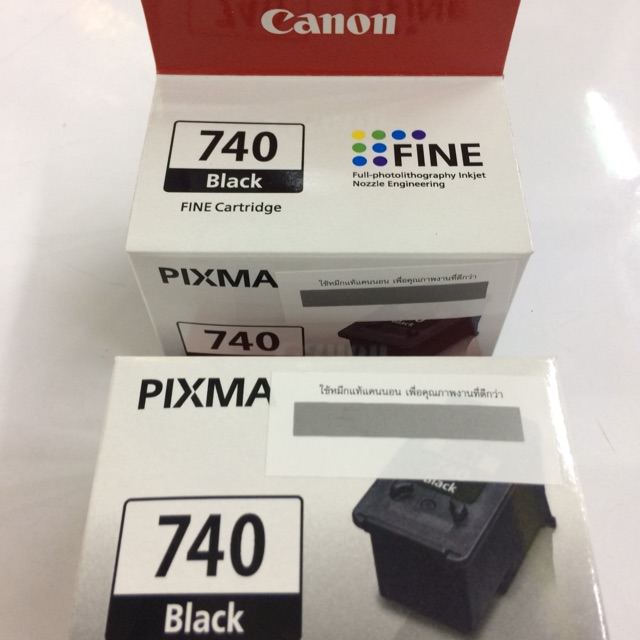 ตลับCANON 740 bk