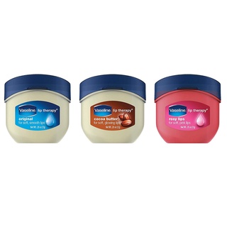 Vaseline Lip วาสลีน ลิป เทอราฟี  ลิปบาล์ม ขนาด 7 กรัม สูตรดั้งเดิม 15295 / Rosy Lips 15293