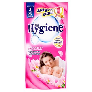 ผลิตภัณฑ์ปรับผ้านุ่ม Hygiene(ไฮยีน) กลิ่นพิงค์ สวีท ชนิดเติมขนาด 600 มล. ของแท้ 100%