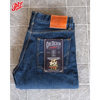 กางเกงยีนส์ ONI DENIM ONI-510-SHM-KIWAMI 16OZ ทรงกระบอก