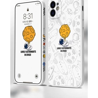 นักบินอวกาศ เคสไอโฟน 17 pro max 16 pro max เคส iPhone 13 11 15 16 14 pro max 17 17 pro เคสไอโฟน 15 pro max 13 pro max 12 pro max case 16 pro 15 pro 14 plus 13 pro โทรศัพท์ กันกระแทก