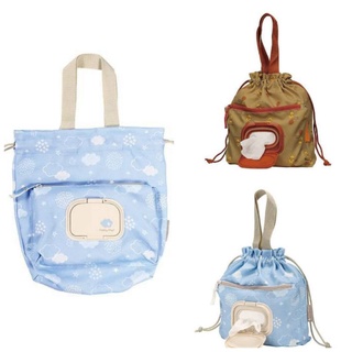 รุ่นใหม่! Skater - Diaper purse with baby wipe pocketกระเป๋าแม่ กระเป๋าใส่ของเด็ก มีช่องใส่ทิชชู่เปียก