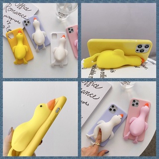 Casing For Samsung Galaxy S21 S20 Plus Ultra Lite FE S10 Plus Lite S21+ S20+ S10+ Cover Cute Cartoon Duck Goose Stress Reliever Soft TPU Phone Case