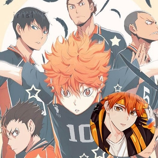 Haikyuu ! ! เข็มกลัดการ์ตูน Haikyuu