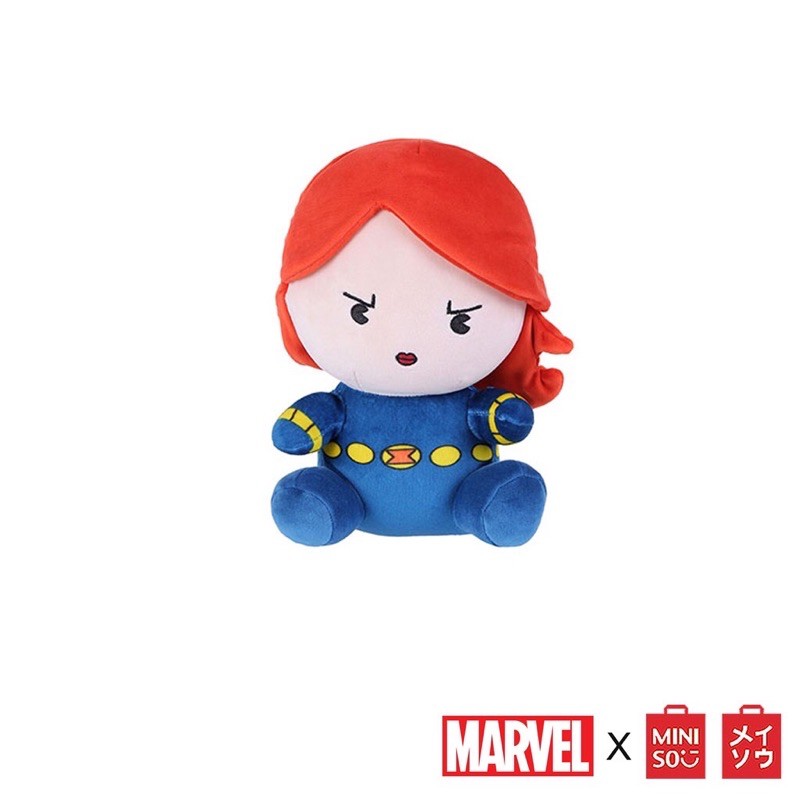 MINISO x Marvel ตุ๊กตา  Marvel แบบนั่ง Black Widow