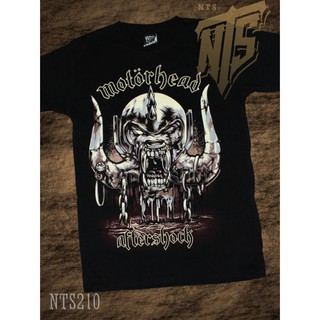 NTS 210 Motohead ROCK เสื้อยืด เสื้อวง เสื้อดำ สกรีนลายอย่างดี ผ้าหนานุ่ม ไม่หดไม่ย้วย NTS T SHIRT S M L XL XXL