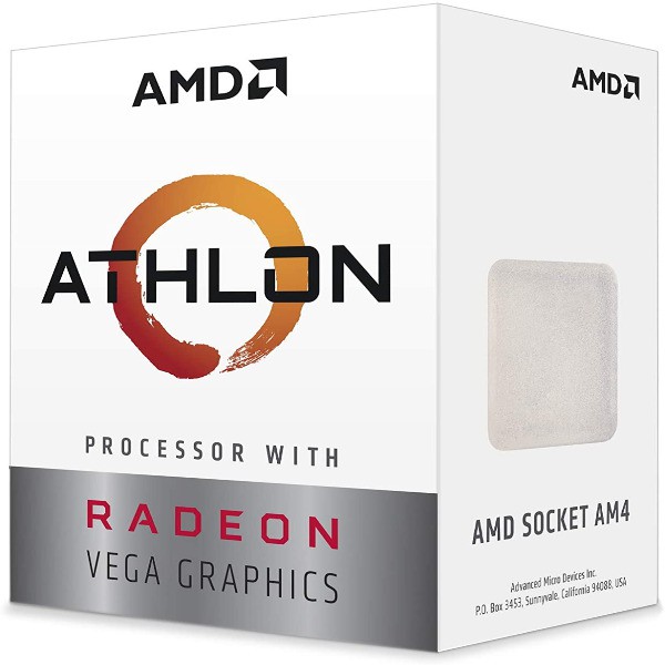 Cpu AMD Athlon 3000G 3.5GHz AM4 with Radeon Vega 3 Graphics รับประกันศูนย์ 3 ปี (Strek)