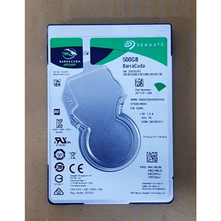 ฮาร์ดดิสมือสองพร้อมสาย Sata Seagate 500GB SATA 2.5 6Gbps 5400RPM" ประกันร้าน 1 เดือน