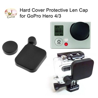 กรอบแข็ง ฝาครอบ เลนส์ กล้อง สำหรับ GoPro Hero 4 / 3 - Hard Cover Protective Len Cap for GoPro Hero 4 / 3