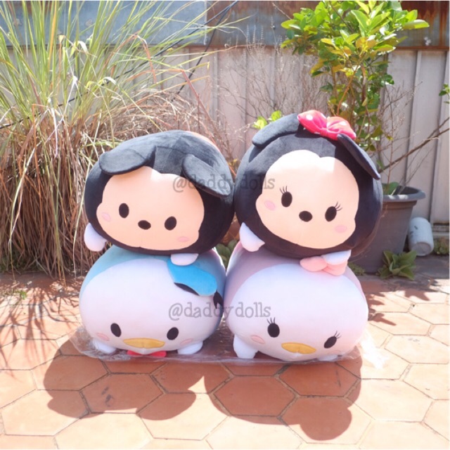 หมอนข้าง Mickey มิกกี้ & Minnie มินนี่ & Donald Duck โดนัลดั๊ก & Daisy เดซี่ Tsum Tsum ซูมซูม นุ่มนิ่ม 20นิ้ว