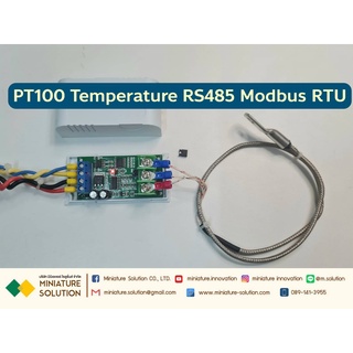 Thermocouple RS485 -20 - 400C  DC 8-25V Platinum Thermal Resistance to Temperature (MI-PT100)