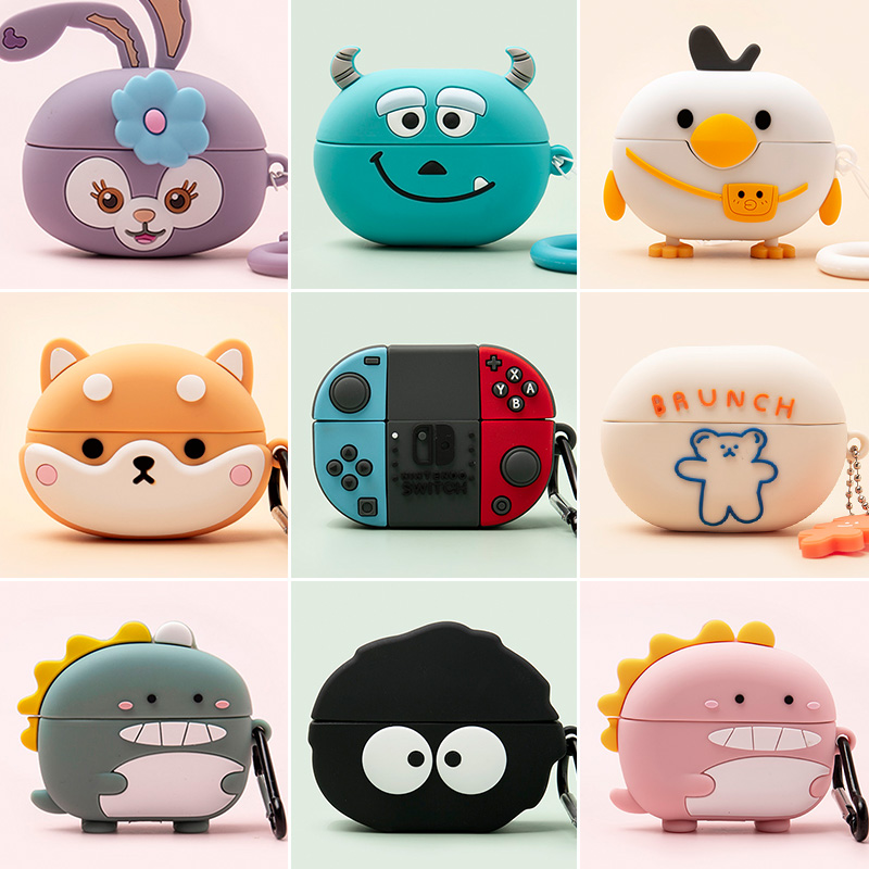 Stock Readymatecreative การ์ตูน OPPO Enco X เคสหูฟัง Soft Shell OPPO Enco X เคสหูฟัง