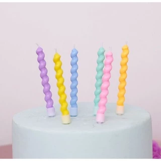 เทียนวันเกิดสีพาสเทล(C-CN04)