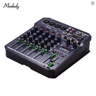 Muslady T6 เครื่องเล่นเพลงคาราโอเกะแบบพกพา