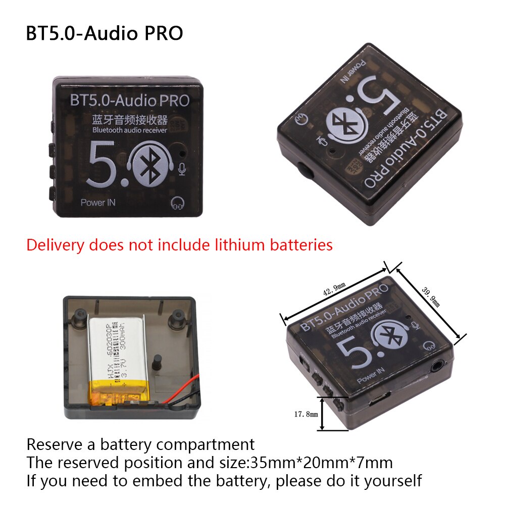 XY-ABT  XY-WRBT  BT5.0-PRO Bluetooth 5.0 โมดูลรับเสียง audio receiver board DIY ราคา ถูกที่สุด ดีลบีเคเค แกลเลอรีภาพที่ 5