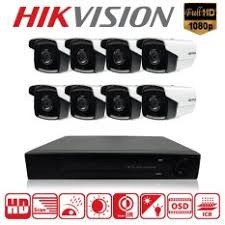 Hivision ชุด 8 กล้อง ความคมชัด 2MP IR 40M.