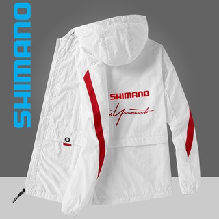 SHIMANO เสื้อแจ็กเก็ตแขนยาว ป้องกันแดด แบบแห้งเร็ว แบบบาง ระบายอากาศได้ดี แฟชั่นฤดูร้อน สําหรับตกปลา