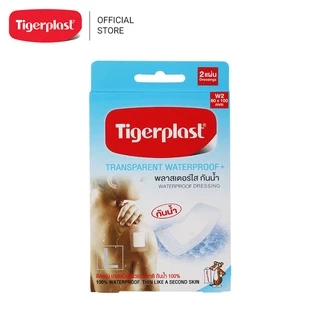 Tigerplast พลาสเตอร์ปิดแผล แบบใส กันน้ำ มีหลายขนาด (WF,W1,W2,W3,W4, FIT)