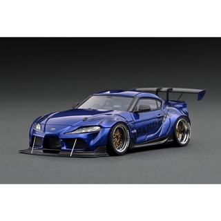 Ignition Model : IG2145 1/43 PANDEM Supra (A90) Blue Metallic