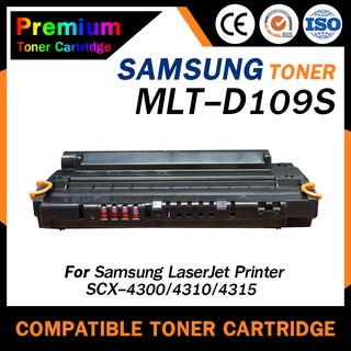 HOME  MLT-D109S / D109 / D109S / 109S / 109 / 109S / MLTD109S / T109 / 109 For Printer SAMSUNG SCX-4300/4310/4315