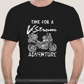 เสื้อยืดลําลอง แขนสั้น พิมพ์ลาย Suz Dl1000 Dl 650 V Strom trom Adventure เข้ากับทุกการแต่งกาย สําหรับผู้ชาย 167537