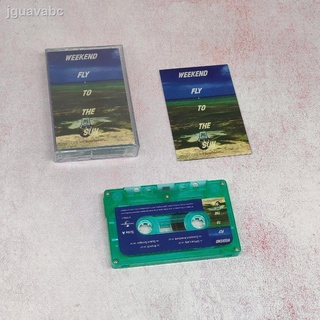 เทปคาสเซ็ท  เทปเพลงญี่ปุ่น Komatsu Minsheng WEEKEND FLY TO THE SUN retro nostalgic cassette