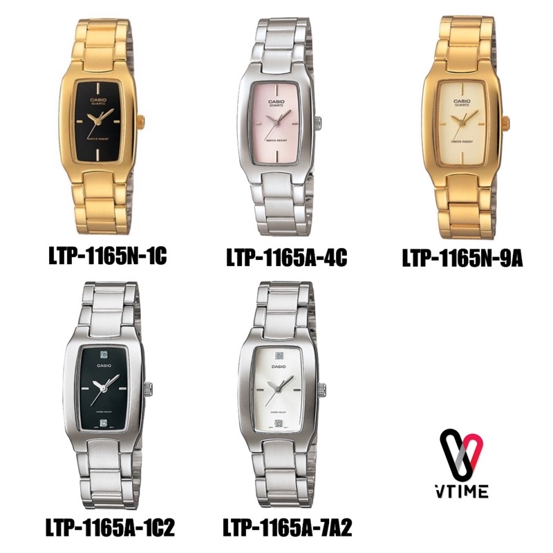 นาฬิกาคาสิโอ ของแท้ CASIO ANALOG รุ่น LTP-1165N-9CRDF LTP-1165A
