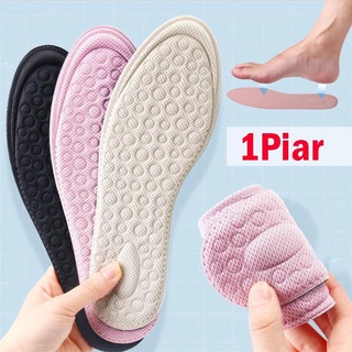 Men Women Sponge Comfortable Breathable Non-slip Cotton Insoles Deodorant Sweat-absorbent Sports Shoe Insoles
