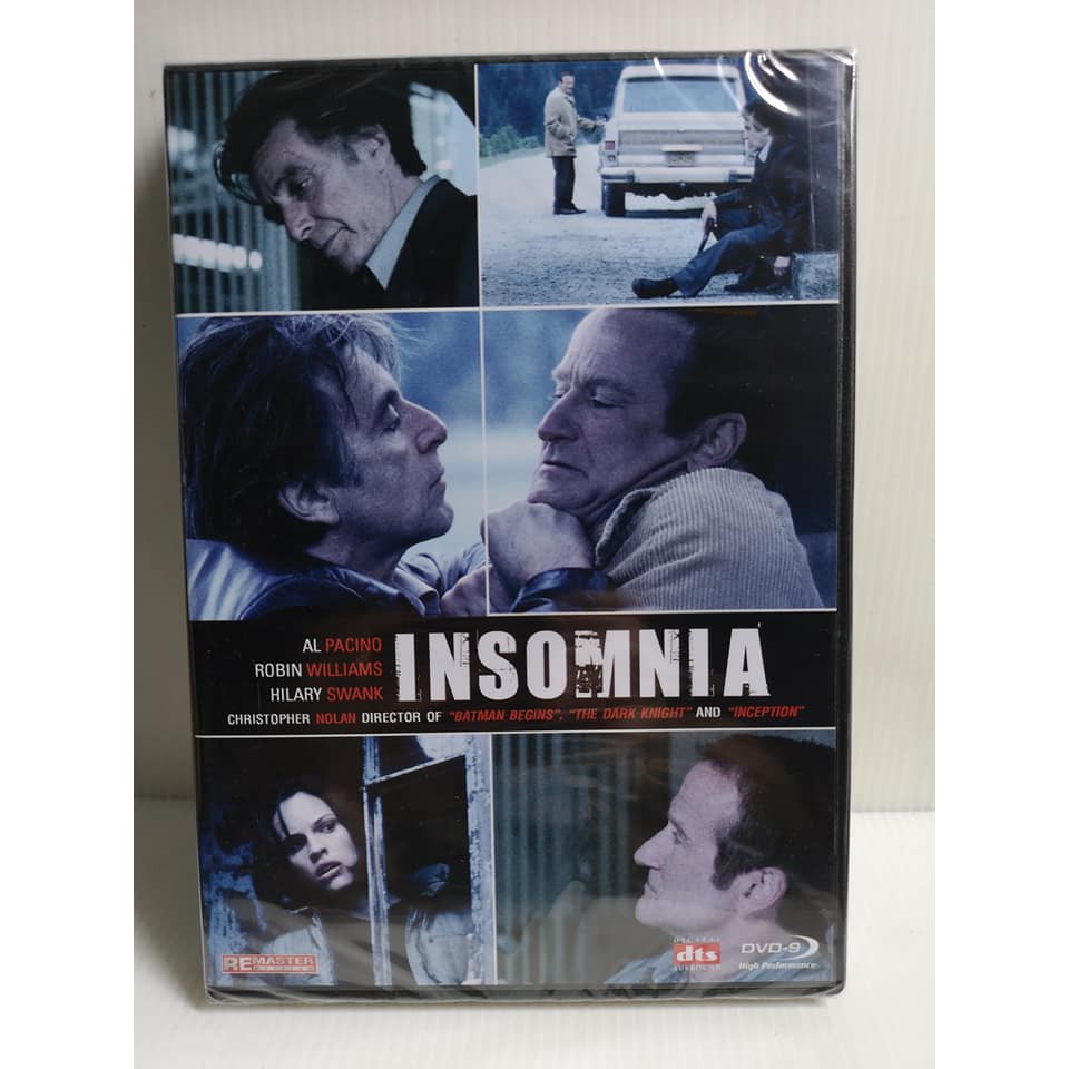 DVD : Insomnia (2002) เกมเขย่าขั้วอำมหิต " Al Pacino, Robin Williams, Hilary Swank " Flim by Christopher Nolan