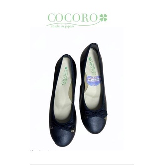 Cocoro Shoes รองเท้าสุขภาพผู้หญิง น้ำหนักเบา รุ่น 3023 Ink Tie สีดำ