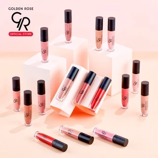 (โปรลับ)Golden Rose โกลเด้น โรส ลิปจุ่ม ลองสเตย์ ลิควิด แมท ลิปสติก Longstay Liquid Matte Lipstick