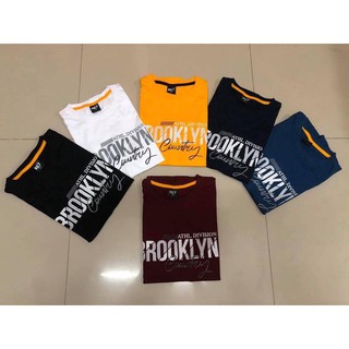 เสื้อยืดคอกลมสกรีนลาย BROOKLYN