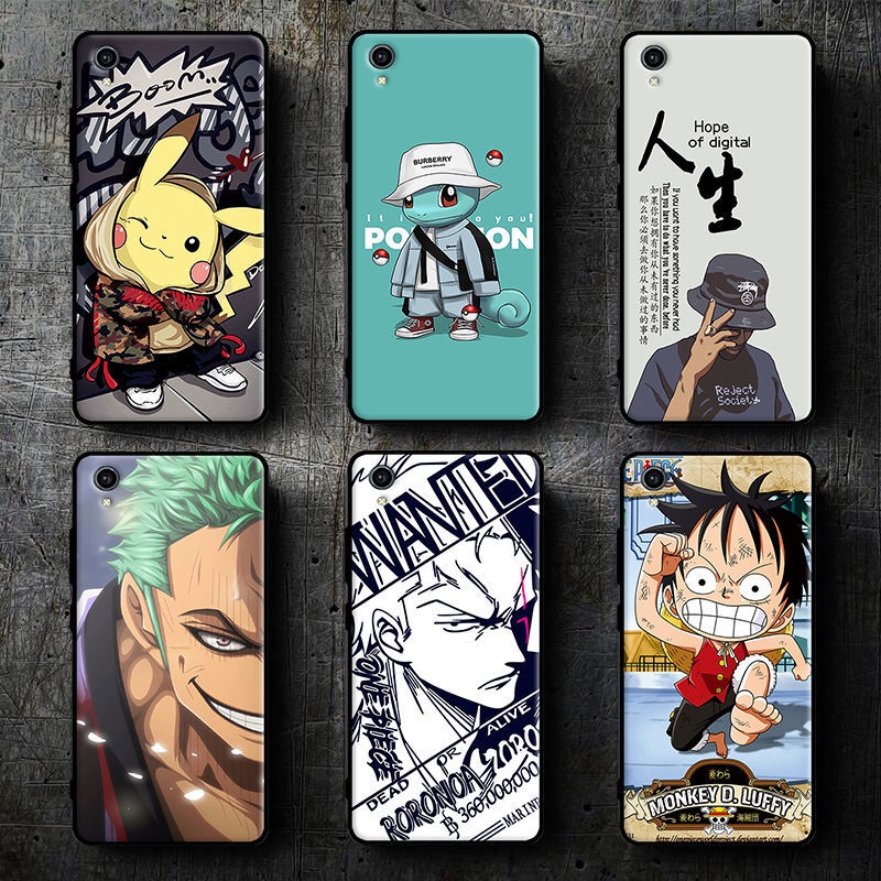 เคสโทรศัพท์มือถือ ลายการ์ตูนอนิเมะ One Piece Luffy Kaws สําหรับ Vivo 2015 Y1s Y91 Y91a Y91i V1818CA 