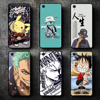 เคสโทรศัพท์มือถือ ลายการ์ตูนอนิเมะ One Piece Luffy Kaws สําหรับ Vivo 2015 Y1s Y91 Y91a Y91i V1818CA Y93 Y93s Y70