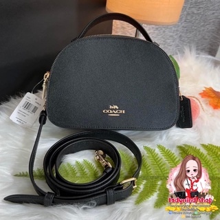 พร้อมส่ง🇹🇭 แท้💯 กระเป๋าสะพายข้าง COACH SERENA SATCHEL (IMBLK)