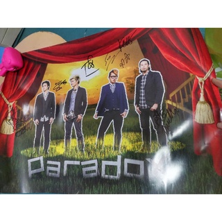 paradox โปสเตอร์​วงขนาด48×33ซม.ส่งแต่kerry