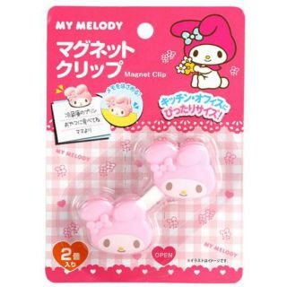 ตัวหนีบมีแม่เหล็ก My Melody สำหรับติดโน้ต