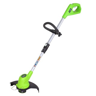 ELECTRIC GRASS TRIMMER GREENWORKS GWS0001 24V เครื่องเล็มหญ้า+แบตเตอรี่ GREENWORKS GWS0001 24 โวลต์ เครื่องเล็มหญ้า เครื