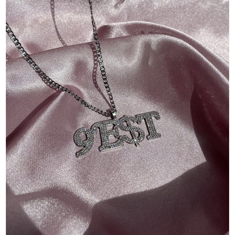 สร้อย hiphop สร้อยชื่อ สร้อยสั่งทำ Hiphop Iced Out Necklace