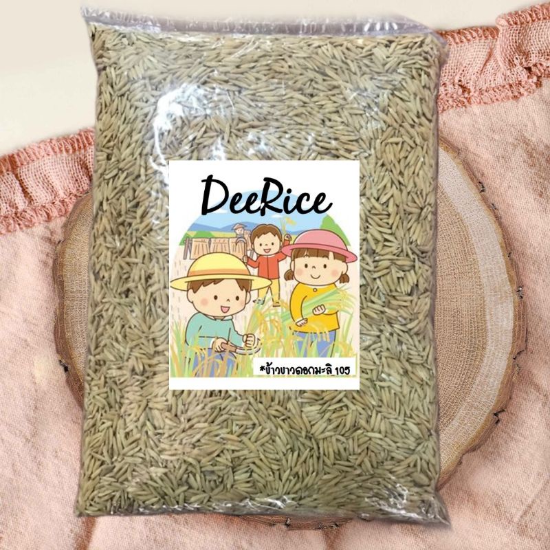 🌾(1 กก.)🌾 [ เก็บเกี่ยว 14 พ.ย. 67 ] ข้าวเปลือกหอมมะลิใหม่⚡คัดพิเศษ ♨️ตราดีไรซ์ ข้าวขาวดอกมะลิ105 Dee