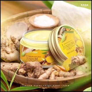 Junhom Herbs Extra Body Cream by Rada 250 g. ครีมไพล จันทร์หอม