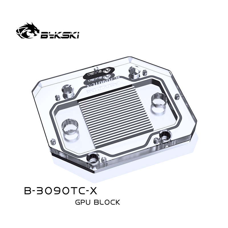 Bykski บล็อกน้ําระบายความร้อน หม้อน้ําทองแดง สําหรับ RTX 3090 Series GPU Video Card Universal B-3090TC-X