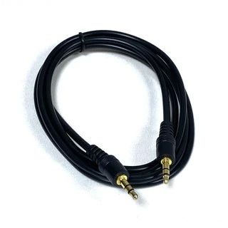 ถูกที่สุด! สาย TR Stereo 3.5 mm ผู้ หัว-ท้าย สีดำ ยาว 1.5 m แพ็คถุงละ 1 เส้น สาย AUX เข้า 1 ออก 1 สาย TR สเตอริโอ