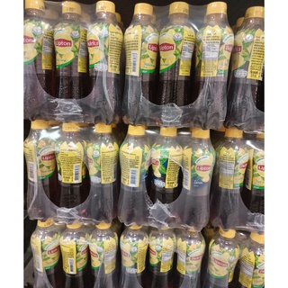 ลิปตัน รสส้มยูซุ 320ml ยกแพ็ค 12ขวด ชาดำพร้อมดื่ม LIPTON BLACK ICE TEA YUZU