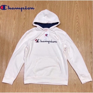 CP⏸️Champion Script Logo Hooded Sweatshirt เสื้อฮู้ดแบรนด์